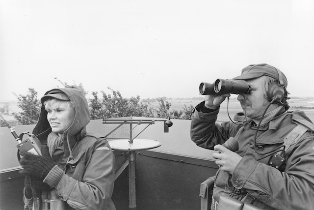 "Luftmeldepost under Den Kolde Krig. | Ukendt fotograf."