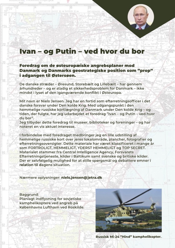 'Ivan - og Putin - ved hvor du bor!'. Forfatter: Niels Jensen